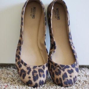 Target Mossimo Leopard Print Flats